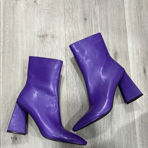 BILLINI FELKA BOOTS purple booties - Picture 2 of 8